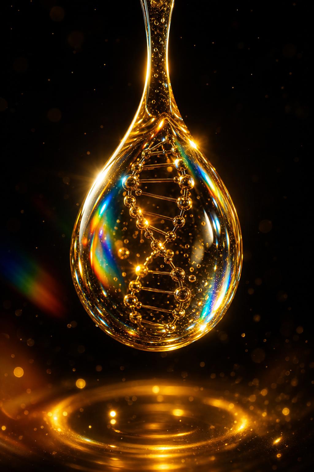 Keratin serum molecular drop